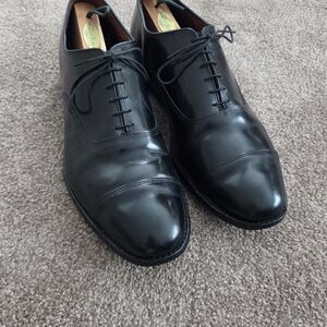 Allen Edmonds Black Leather Oxfords